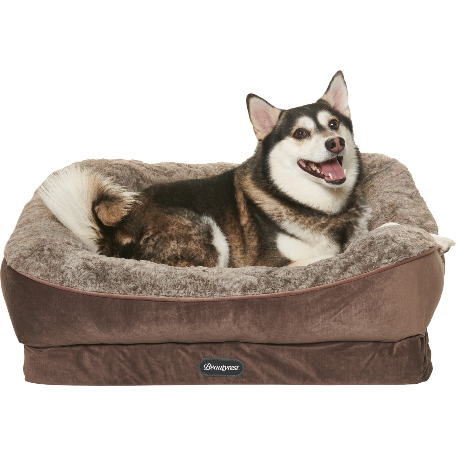 Beautyrest Ultra-Plush Cuddler Dog Bed - 32x28”