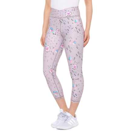 BECCO Cross Front Capris in Ice Delight