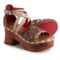 Bed Stu Antonelli Platform Sandals - Leather (For Women) in Nectar