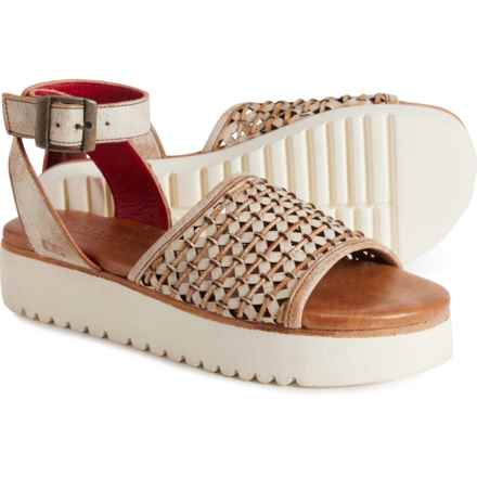 Bed Stu Brisa Platform Sandals - Leather (For Women) in Nectar