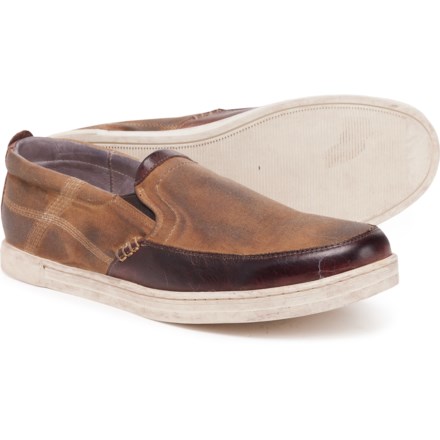 Bed Stu Carp Shoes - Leather (For Men) in Teak Rustic Tan Canvas