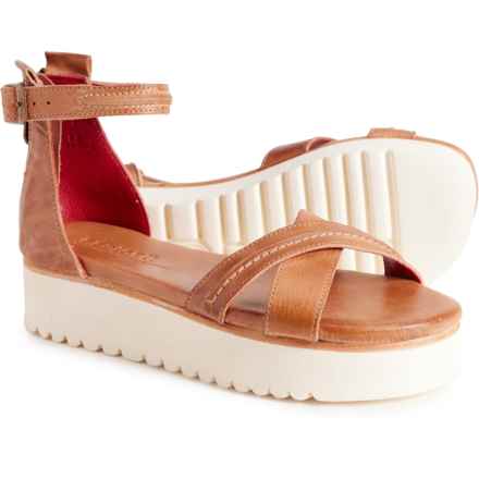 Bed Stu Carroll Flatform Sandals - Leather (For Women) in Tan