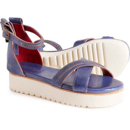 Bed Stu Carroll Flatform Sandals - Leather (For Women) in Wisteria