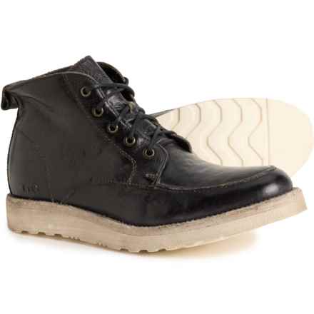 Bed Stu Lincoln Boots - Leather (For Men) in Black Dye Dip