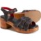 Bed Stu Mantis Ankle Strap Sandals - Leather (For Women) in Black Rustic