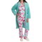 2163W_7 BedHead Flannel Pajamas - Cotton, Long Sleeve (For Women)