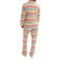 3903Y_3 BedHead Patterned Cotton Knit Pajamas - Long Sleeve (For Women)