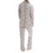 3903Y_4 BedHead Patterned Cotton Knit Pajamas - Long Sleeve (For Women)