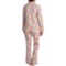 3903Y_5 BedHead Patterned Cotton Knit Pajamas - Long Sleeve (For Women)