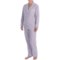 2655X_8 BedHead Printed Cotton Sateen Pajamas - Long Sleeve (For Women)
