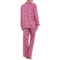 539AJ_2 BedHead Printed Cotton Sateen Pajamas - Long Sleeve (For Women)