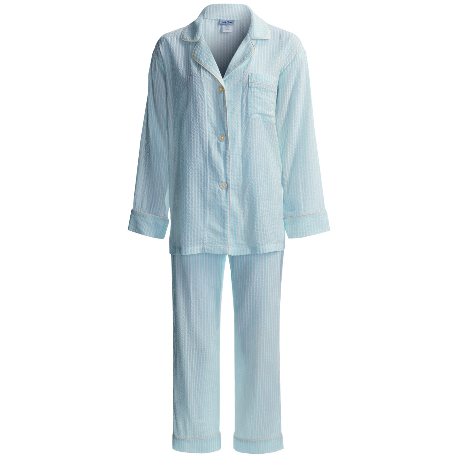 Bedhead Seersucker Classic Pajamas - Long Sleeve (For Women) - Save 31%