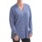 9723T_2 Belford Milano Silk Cardigan Sweater (For Women)