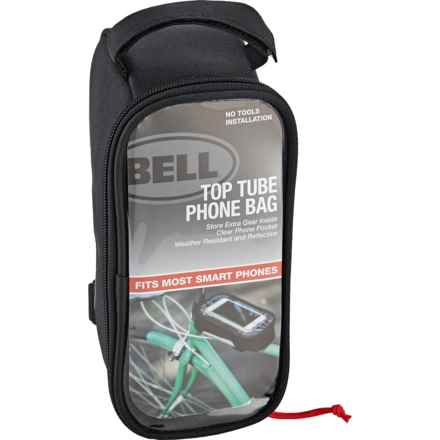 Bell Sports Top Tube Phone Storage Bag in Black