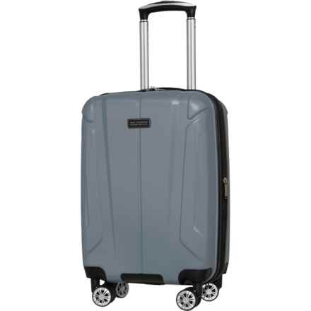 Ben Sherman 20” Derby Carry-On Spinner Suitcase - Hardside, Expandable, Graphite in Graphite