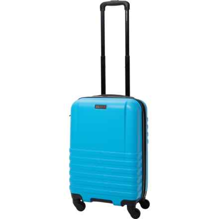 Ben Sherman 20” Hereford Carry-On Spinner Suitcase - Hardside, Expandable, Brilliant Blue in Brilliant Blue