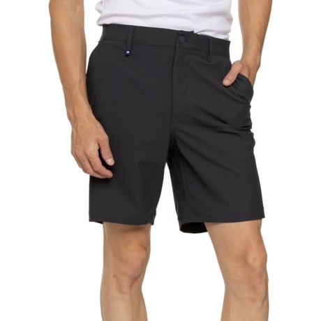 Ben Sherman 4-Way Stretch Tech Shorts in Dark Grey