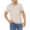 Ben Sherman Core Tipped Polo Shirt - Short Sleeve in Oatmeal