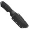 8588X_3 Benchmade HK 14101 Conspiracy Fixed Blade Knife - Combo Edge