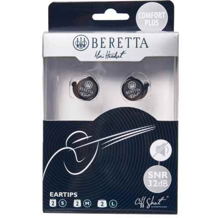 Beretta Comfort Plus Mini Headset in Black