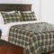 472TR_2 Berkshire Blanket Large Heather Flannel Comforter Mini-Set - Full-Queen