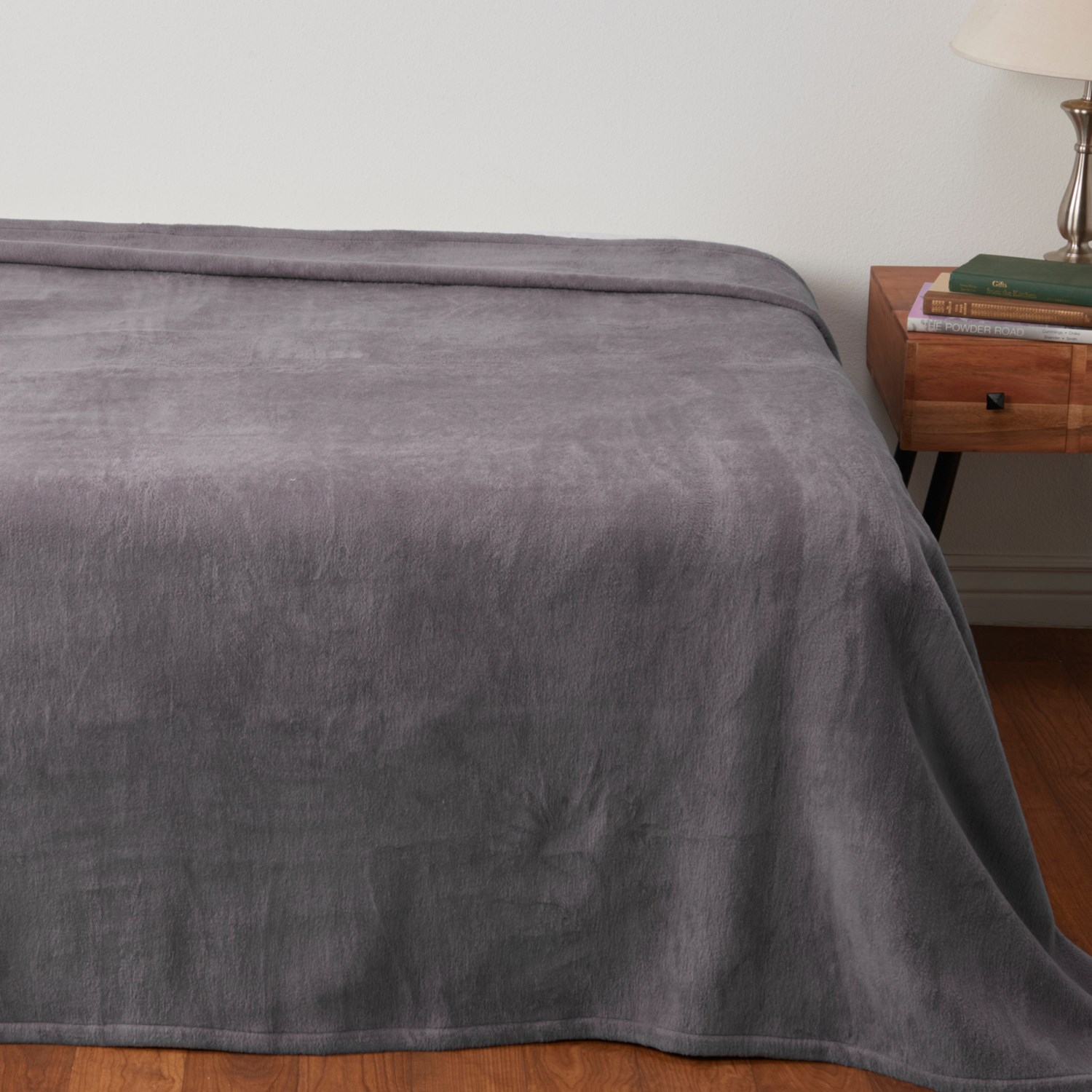 Berkshire Blanket Made in Portugal King 100 Organic Cotton Plush Blanket Grey Matter Save 42