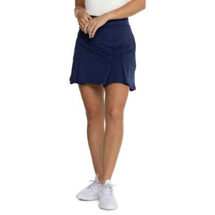 Bermuda Sands Caroline Pleated Skort in Nautical