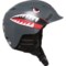 Bern Camino Ski Helmet (For Boys and Girls) in Satin Grey/Flying Tiger