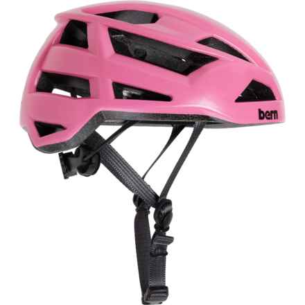 Bern FL-1 Libre Bike Helmet in Satin Hot Pink