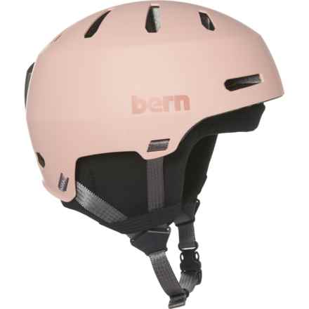 Bern Macon 2.0 Ski Helmet - MIPS (For Men and Women) in Matte Blush/Black