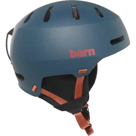 Bern Macon 2.0 Ski Helmet - MIPS (For Men and Women) in Matte Navy/Black