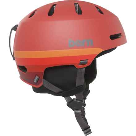 Bern Macon 2.0 Ski Helmet - MIPS (For Men) in Matte Retro Rust/Black