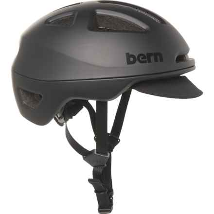 Bern Major Bike Helmet (For Men and Women) in Matte Black