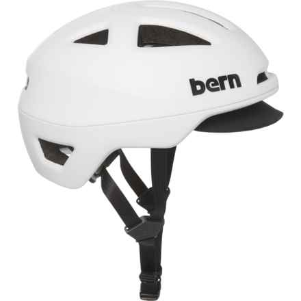 Bern Major Bike Helmet (For Men and Women) in Matte White