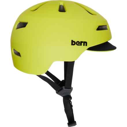 Bern Nino 2.0 Multi-Sport Helmet - MIPS (For Boys and Girls) in Matte Lime