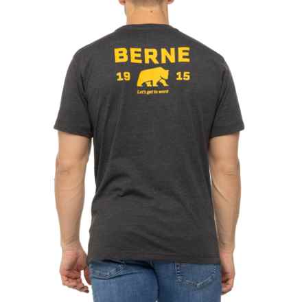 BERNE 1915 Logo T-Shirt - Short Sleeve in Black Heather