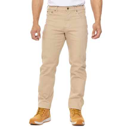 BERNE Relaxed Fit Unlined Jeans - Straight Leg in Sand