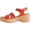 3NTRT_4 BERTUCHI Made in Spain H-Band Wedge Sandals - Leather (For Women)