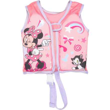 Bestway Boys and Girls Disney Junior: Minnie Fabric Swim Vest - UPF 50+, S-M in Multi