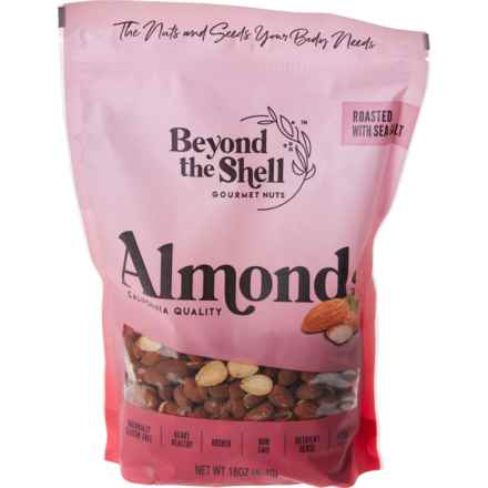 BEYOND THE SHELL NUTS Almonds - 16 oz. in Multi