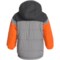 9553D_2 Big Chill Multicolor Puffer Jacket - Insulated, Fleece Lined (For Big Boys)