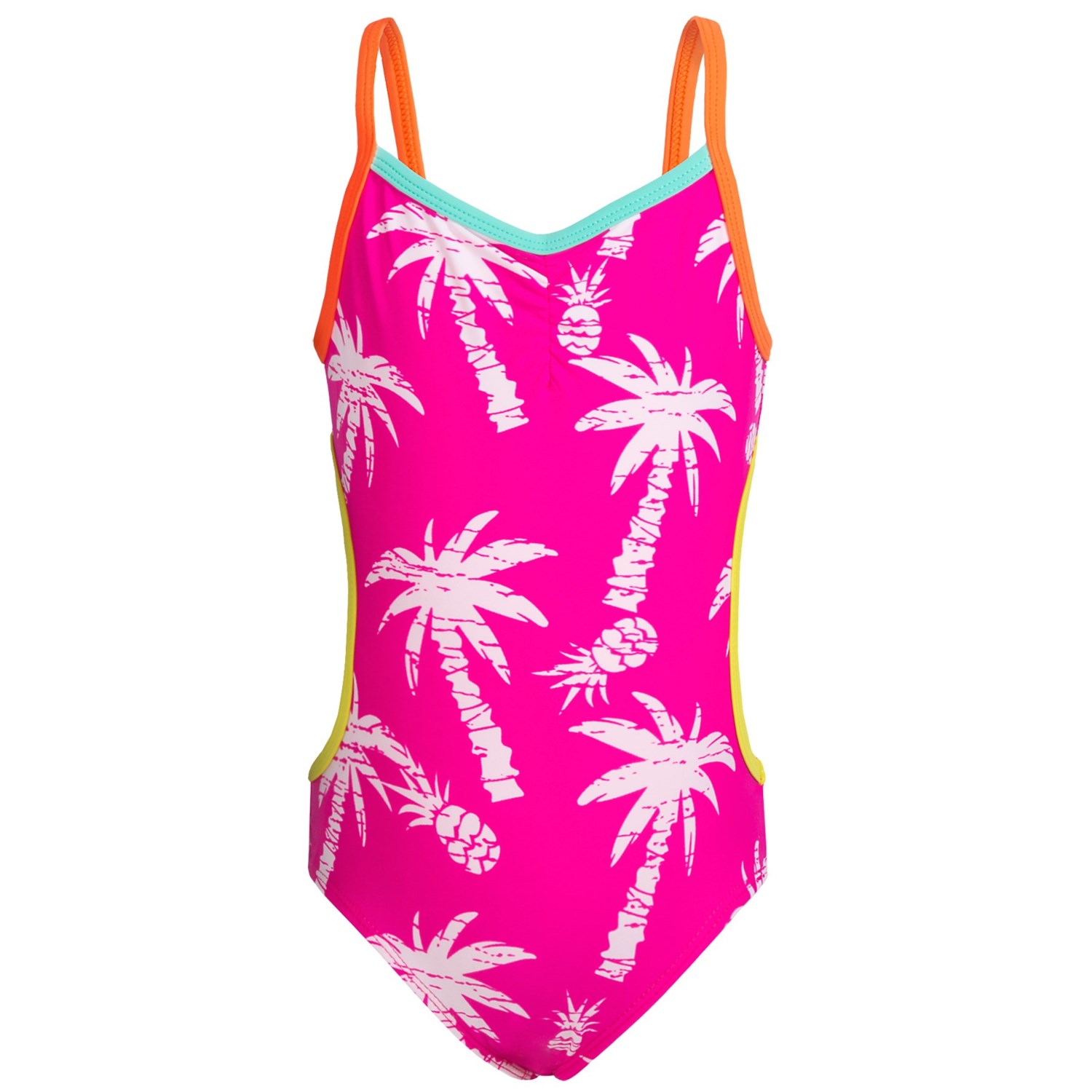 Big Chill Ruffled One-Piece Monokini Swimsuit (For Little Girls) - Save 60%
