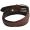 9036H_2 Bill Lavin Soft Collection by  Two-Tone Leather Belt (For Men)