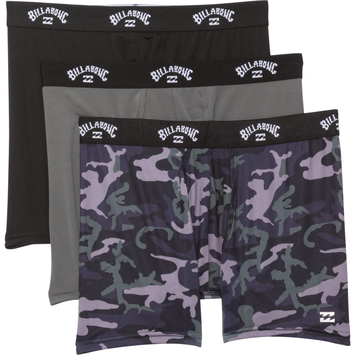 Billabong Athletic Fit Boxer Briefs (For Men) Save 53