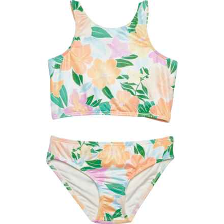 Billabong Big and Little Girls Dream of Summer Tankini Set in Multi