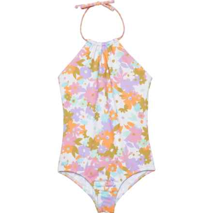 Billabong Big and Little Girls Kissed By The Sun One-Piece Swimsuit in Multi