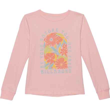 Billabong Big Girls Magic Happens T-Shirt - Long Sleeve in Feelin Peachy