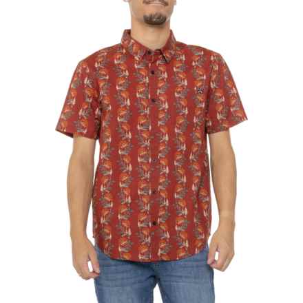 Billabong Chase Shirt - Short Sleeve in Brick