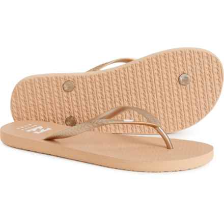 Billabong Daisee Flip-Flops (For Women) in Champagne