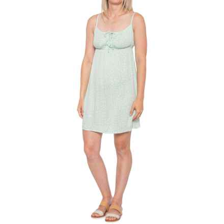 Billabong Feelin’ Blue Dress - Sleeveless in Green